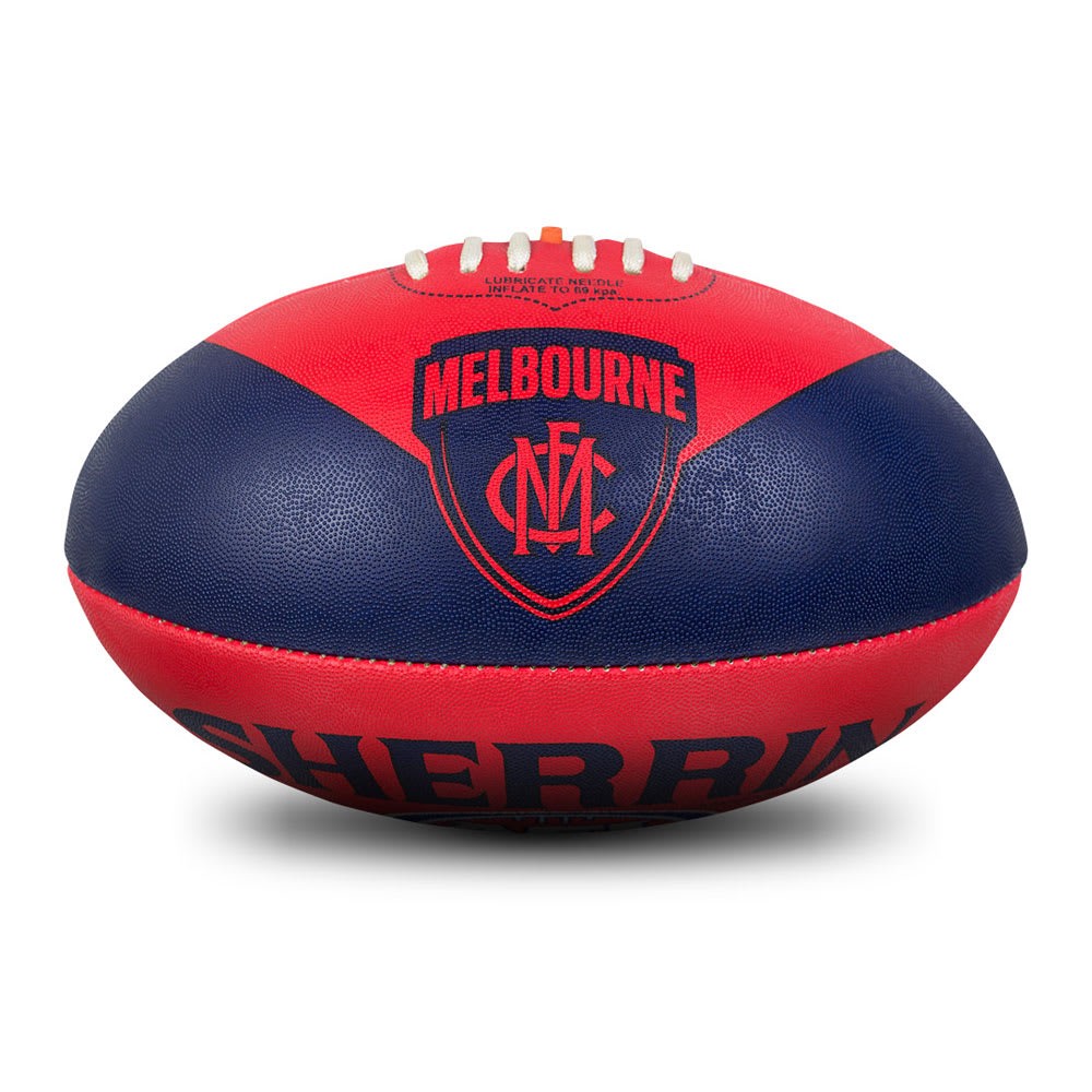 MELBOURNE DEMONS SHERRIN CLUB FOOTBALL - SYNTHETIC SIZE 5