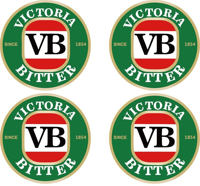 VB COASTERS SET OF 4