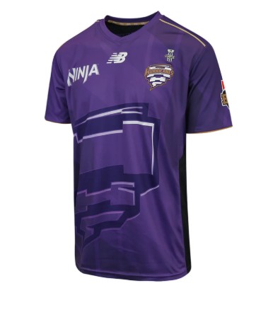 HOBART HURRICANES 25 - 26 BBL ADULT PLAYING TEE [sz:XS]